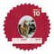 Red Suede Mat Board for 12x16 Frames - Oval Opening for 8x10 Photos
